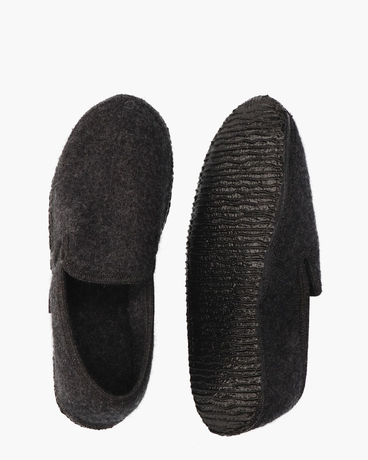 Niederthal Donkergrijs Herenpantoffels