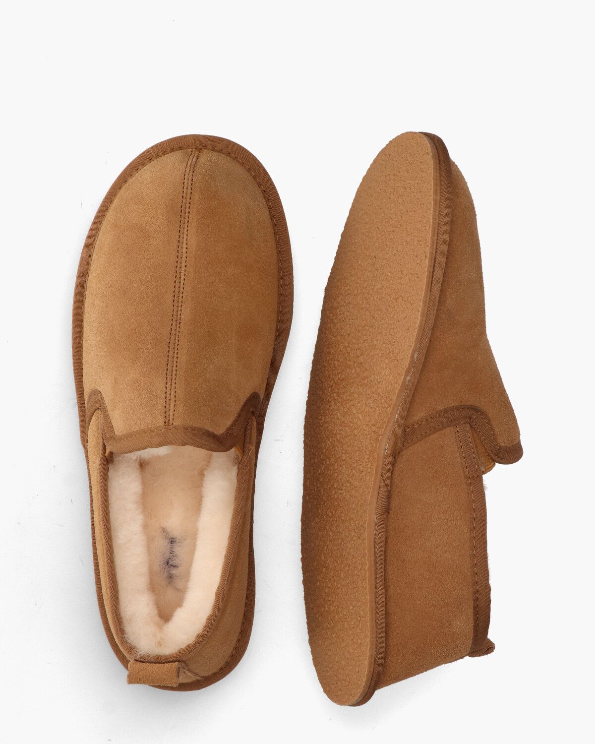 Nuwan Cognac Herenpantoffels