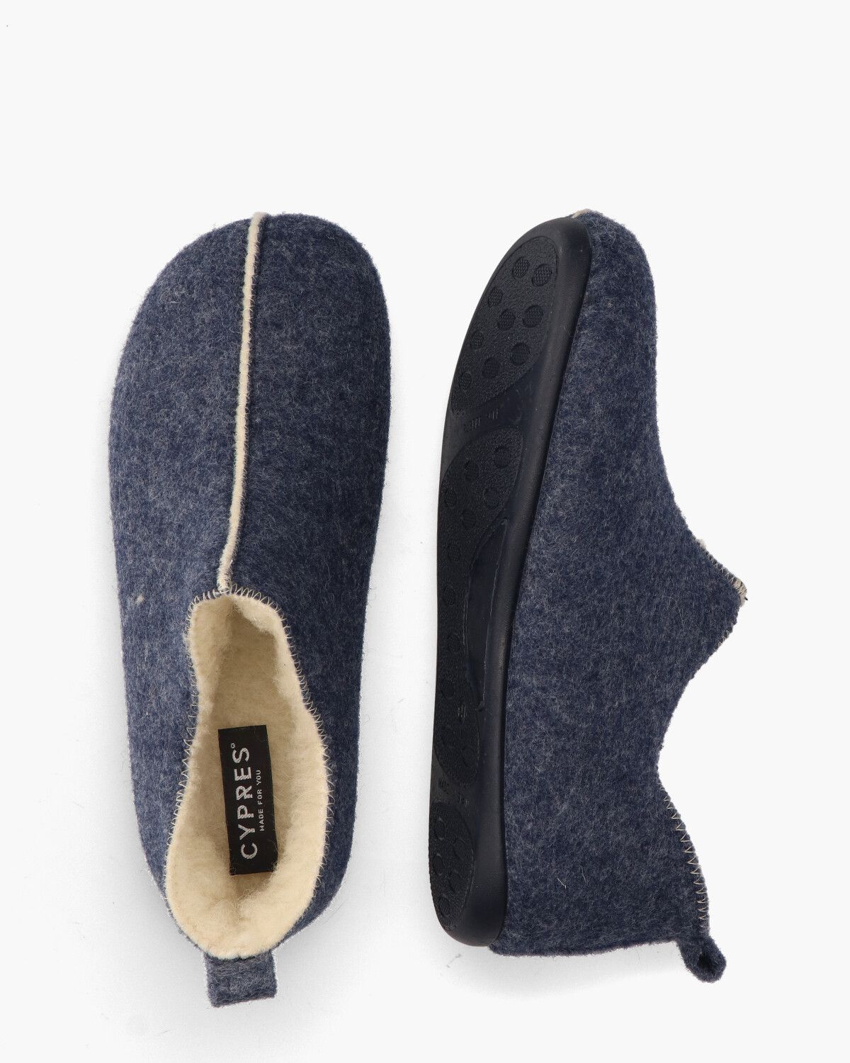Luko Blauw Herenpantoffels
