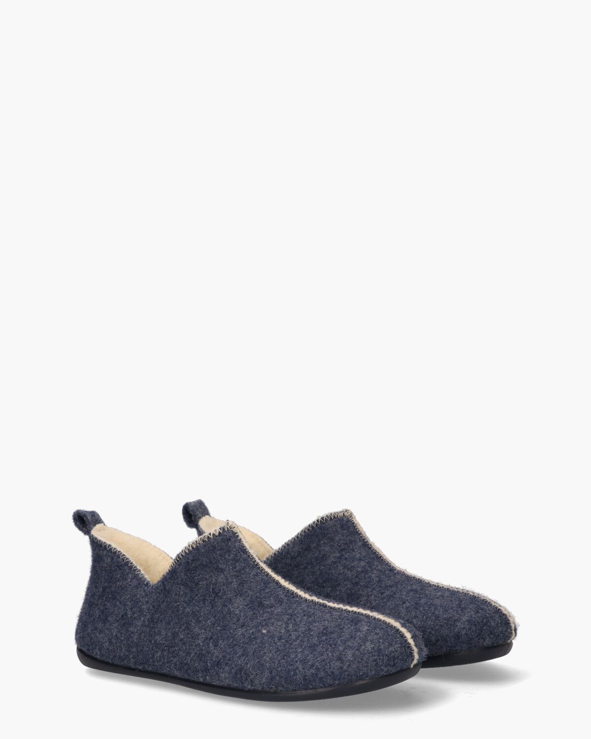 Luko Blauw Herenpantoffels