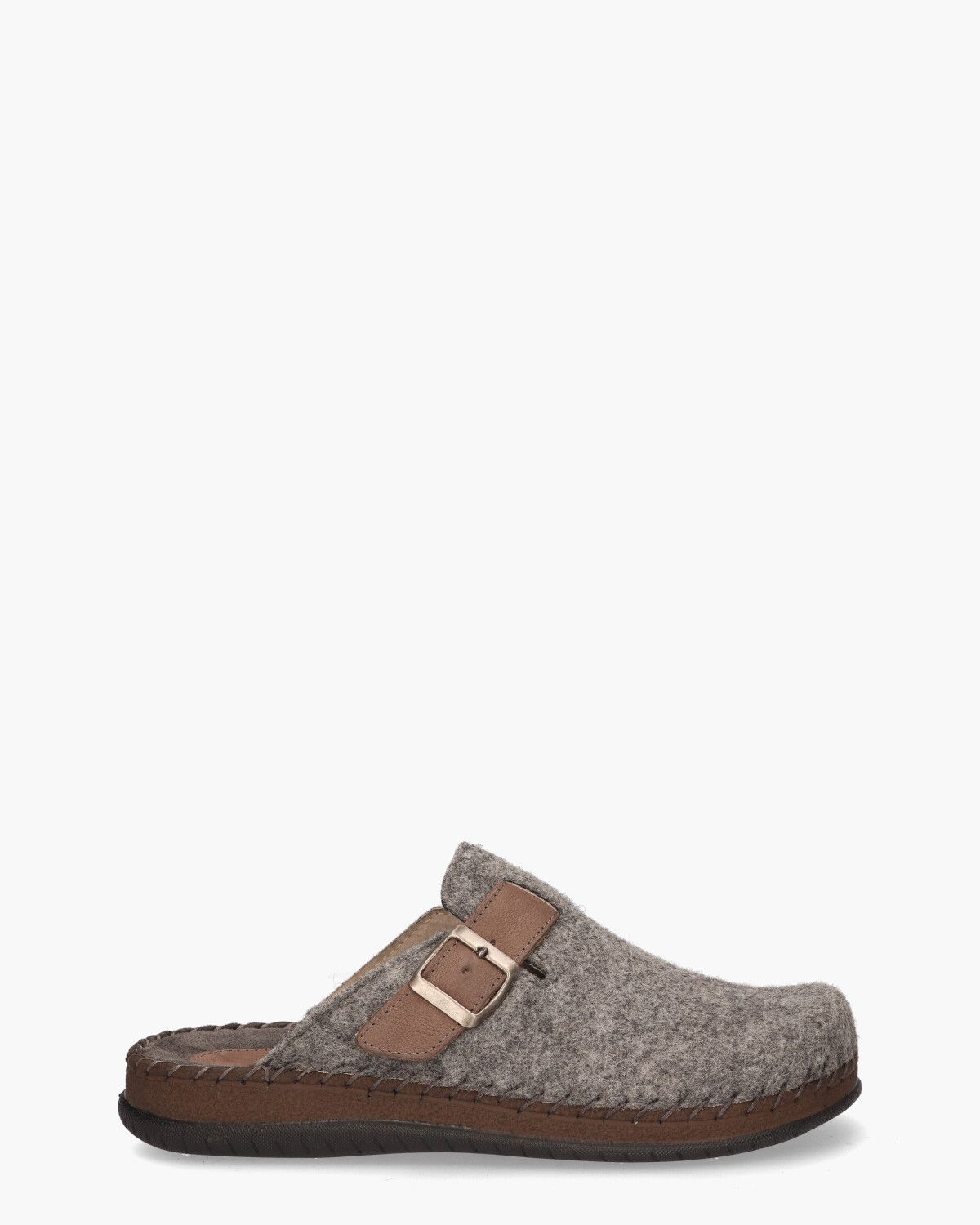Nas Grijs Herenpantoffels