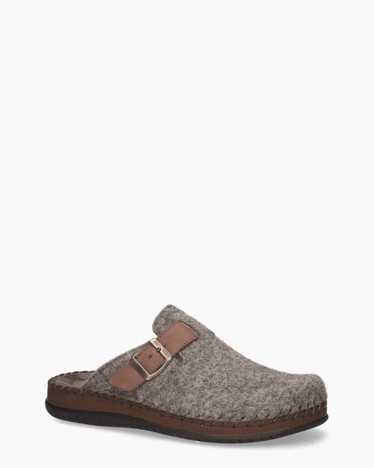 Nas Grijs Herenpantoffels