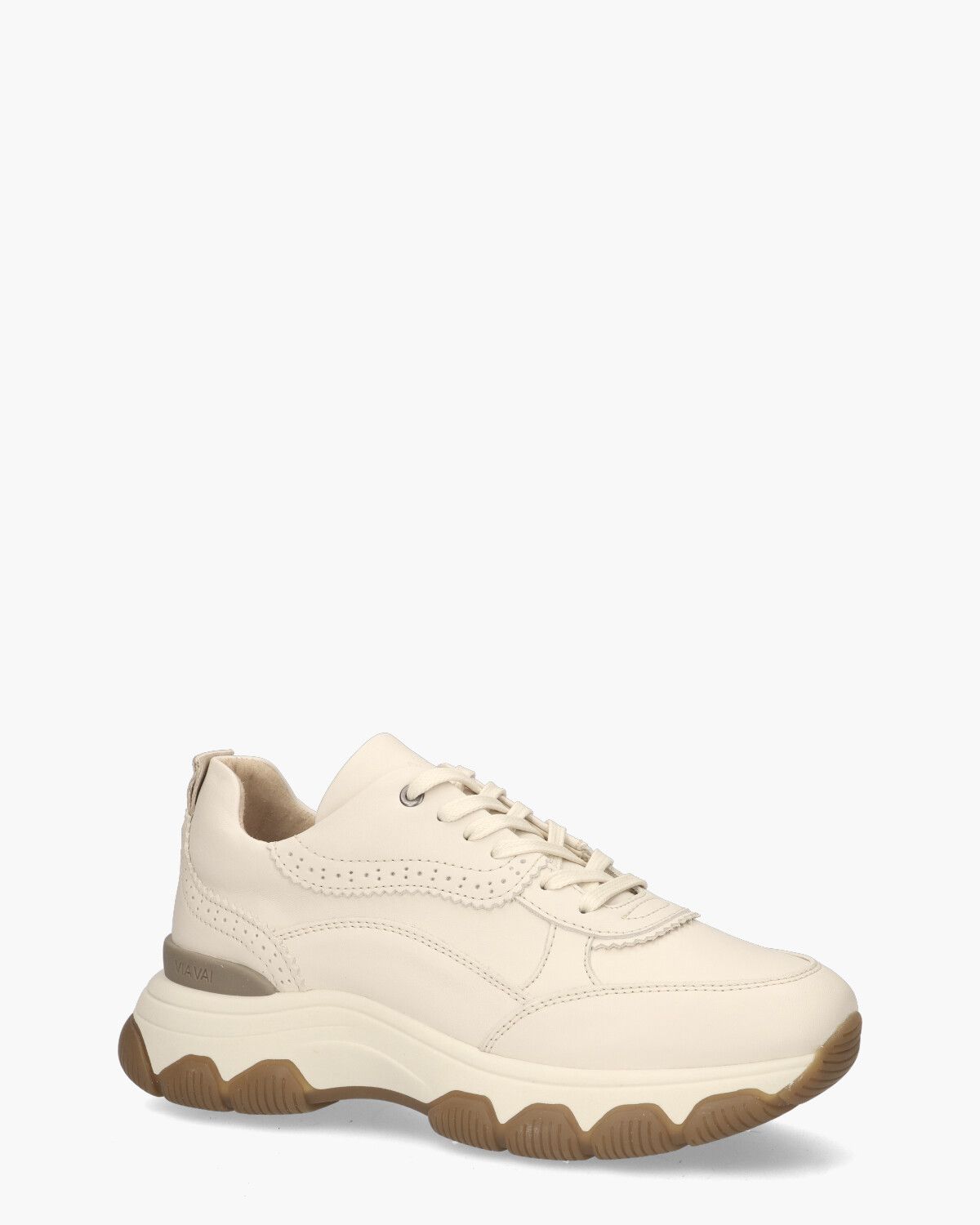 Coco Tess Off-White Damessneakers