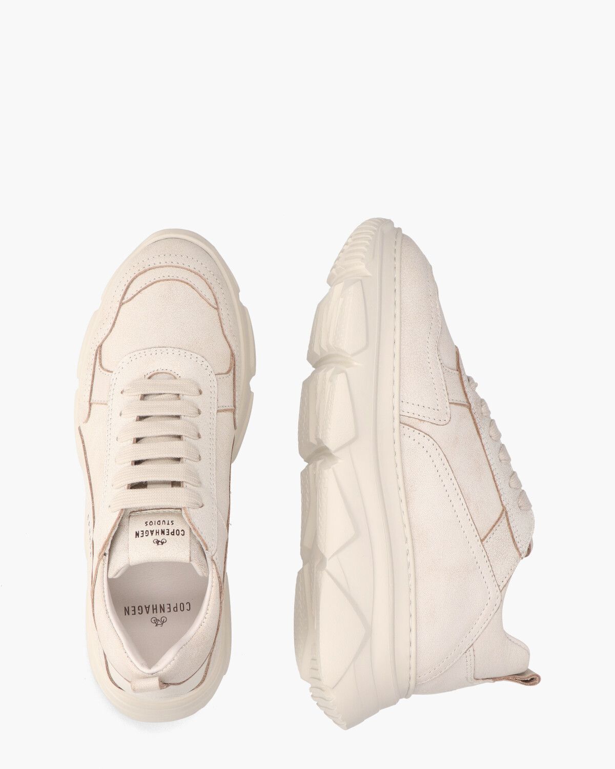 CPH40 Cracked Ecru Damessneakers