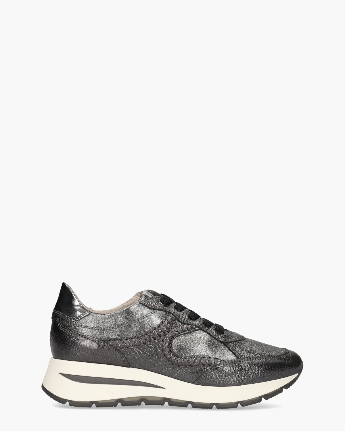 6333 Zilvergrijs Damessneakers