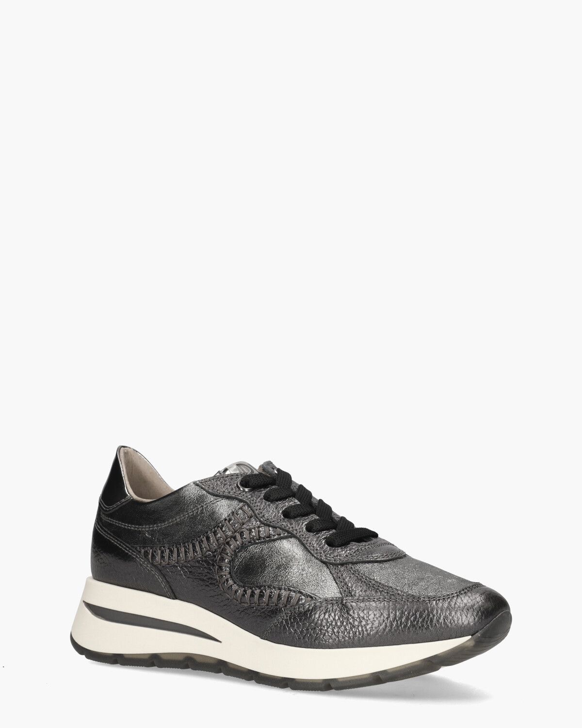 6333 Zilvergrijs Damessneakers