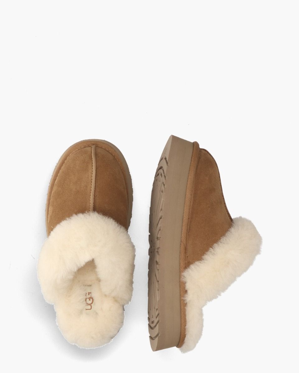 Disquette Slipper Chestnut Damespantoffels