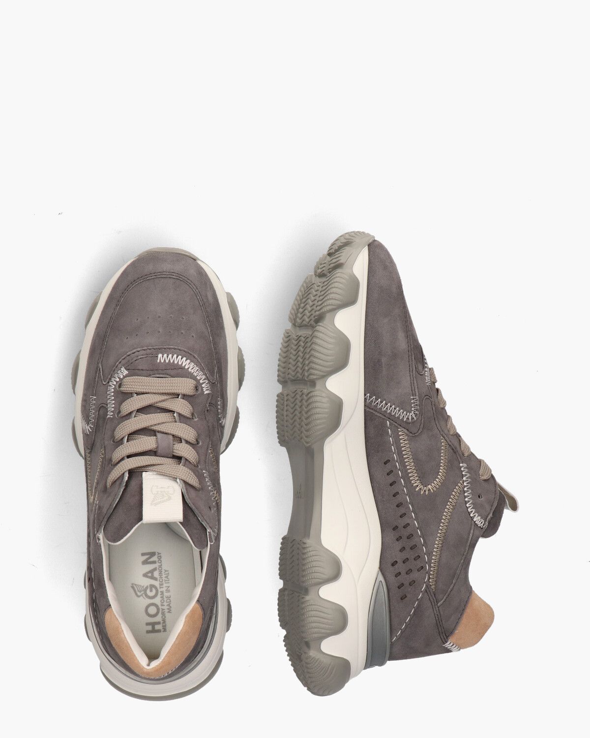 Hyperactive Grijs Damessneakers