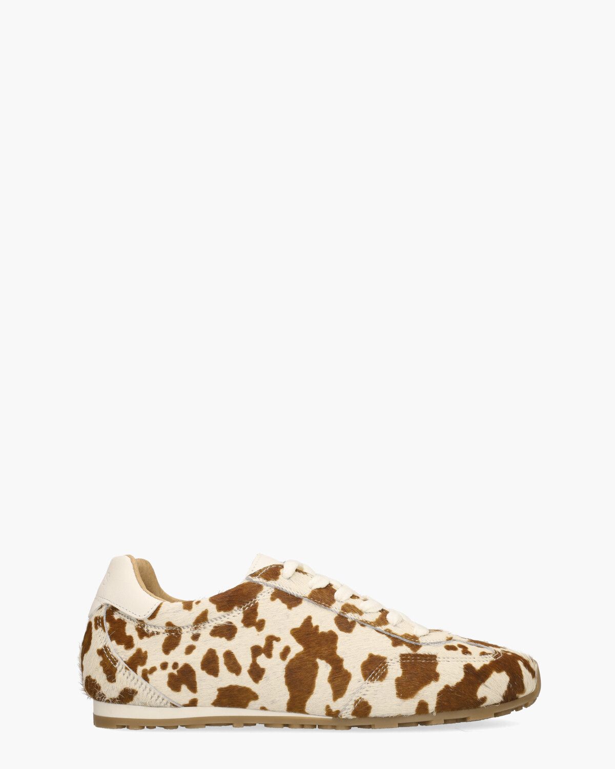 Sava Cow Hair Off-White/Cognac Damessneakers