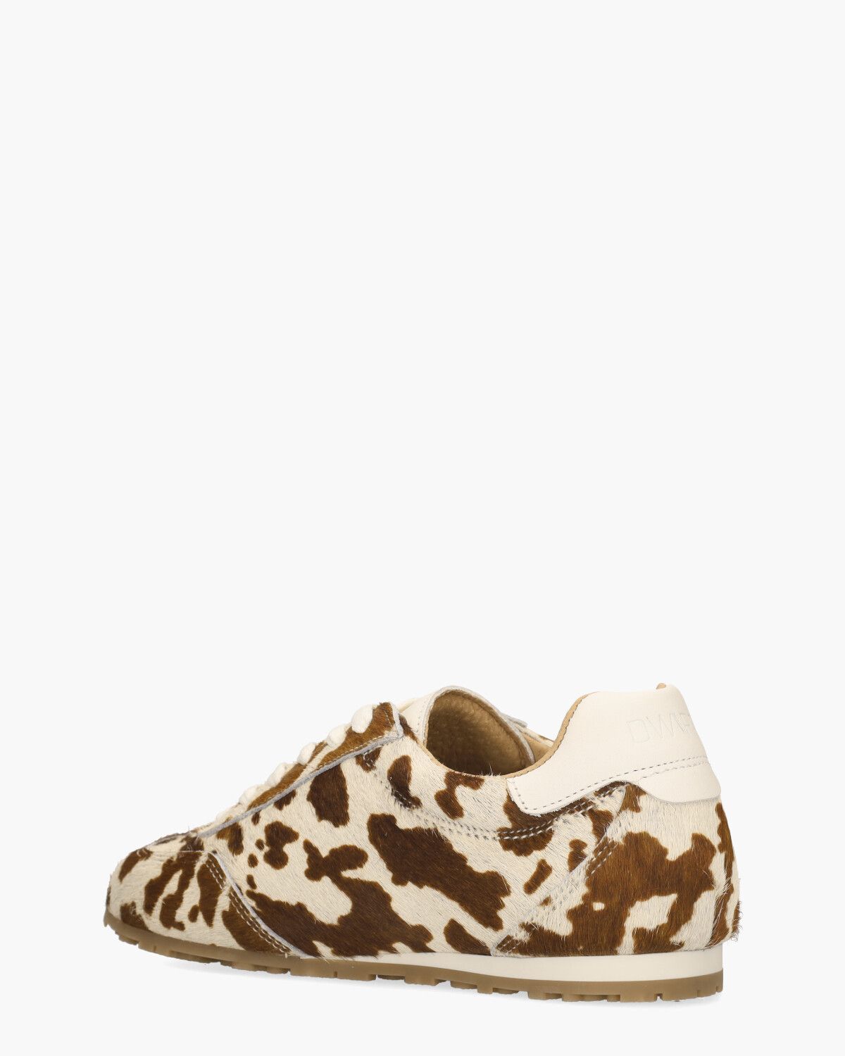 Sava Cow Hair Off-White/Cognac Damessneakers