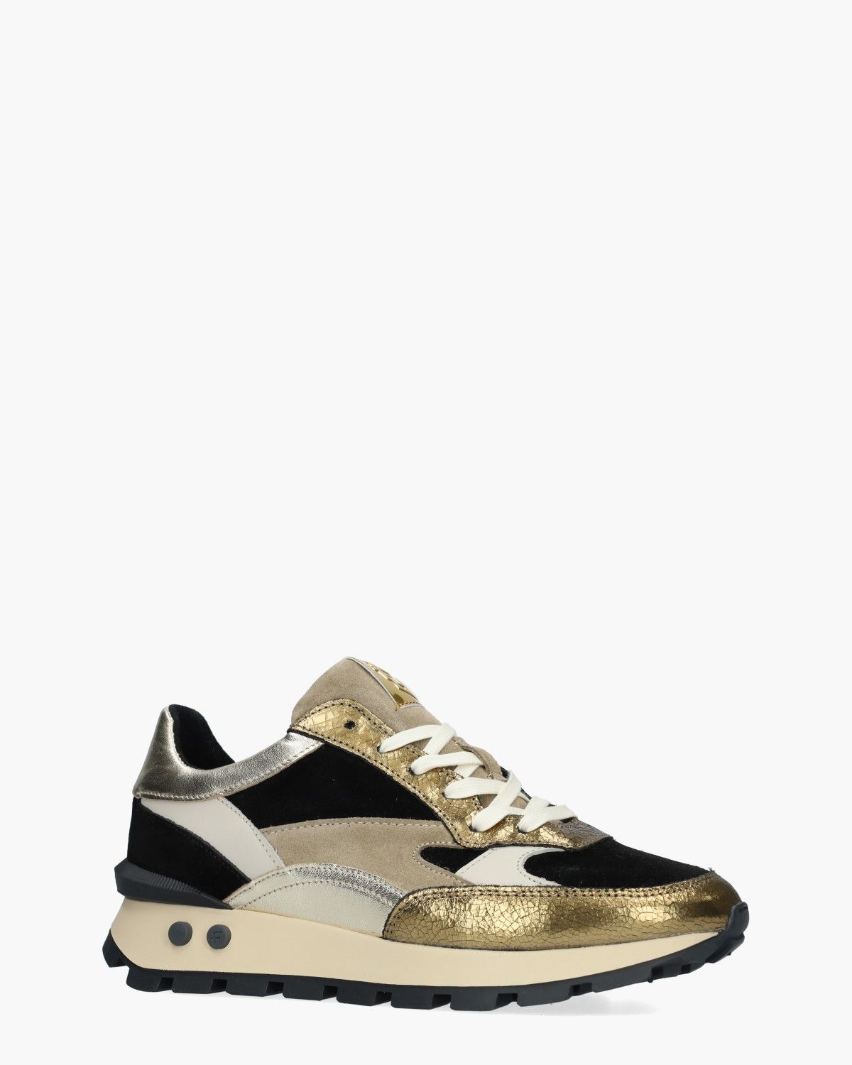 Blokki 04.00 Zwart/Multi Damessneakers