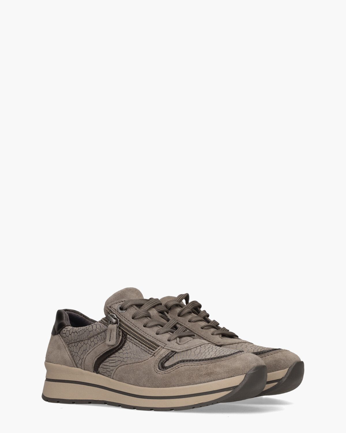 Vaya Taupe Damessneakers 