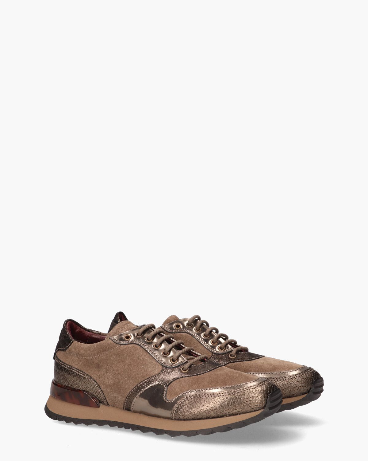 L920022 Taupe Damessneakers