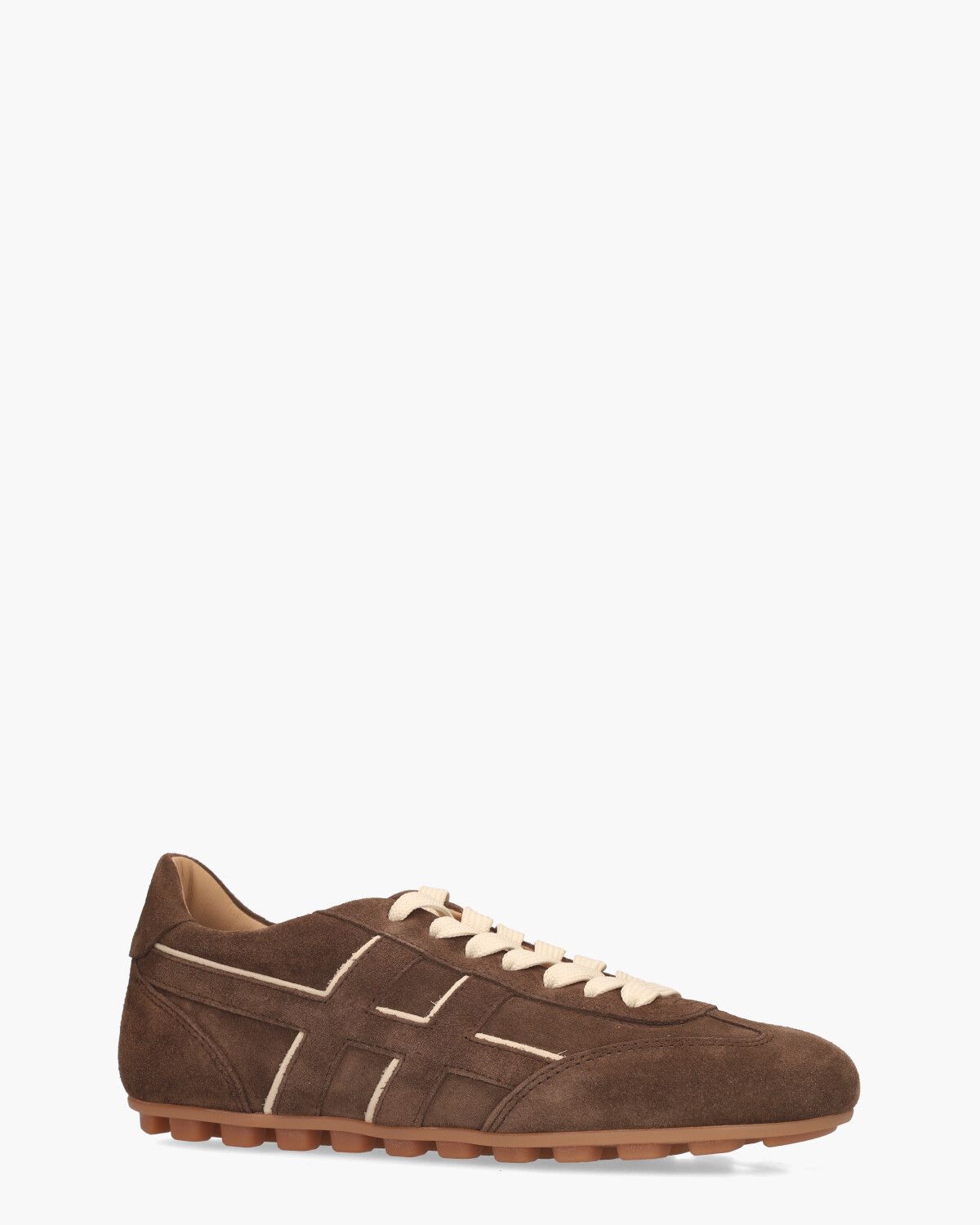 Olympia Donkerbruin Damessneakers