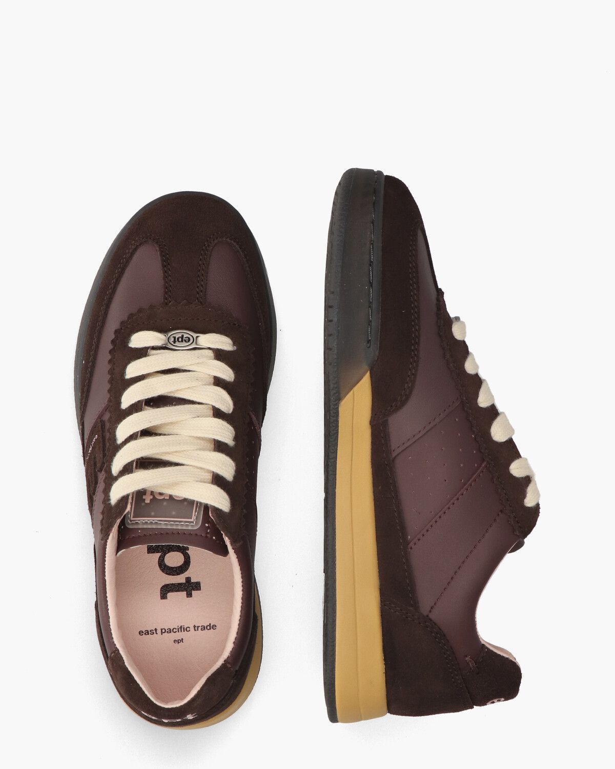 Diego Donkerbruin Damessneakers
