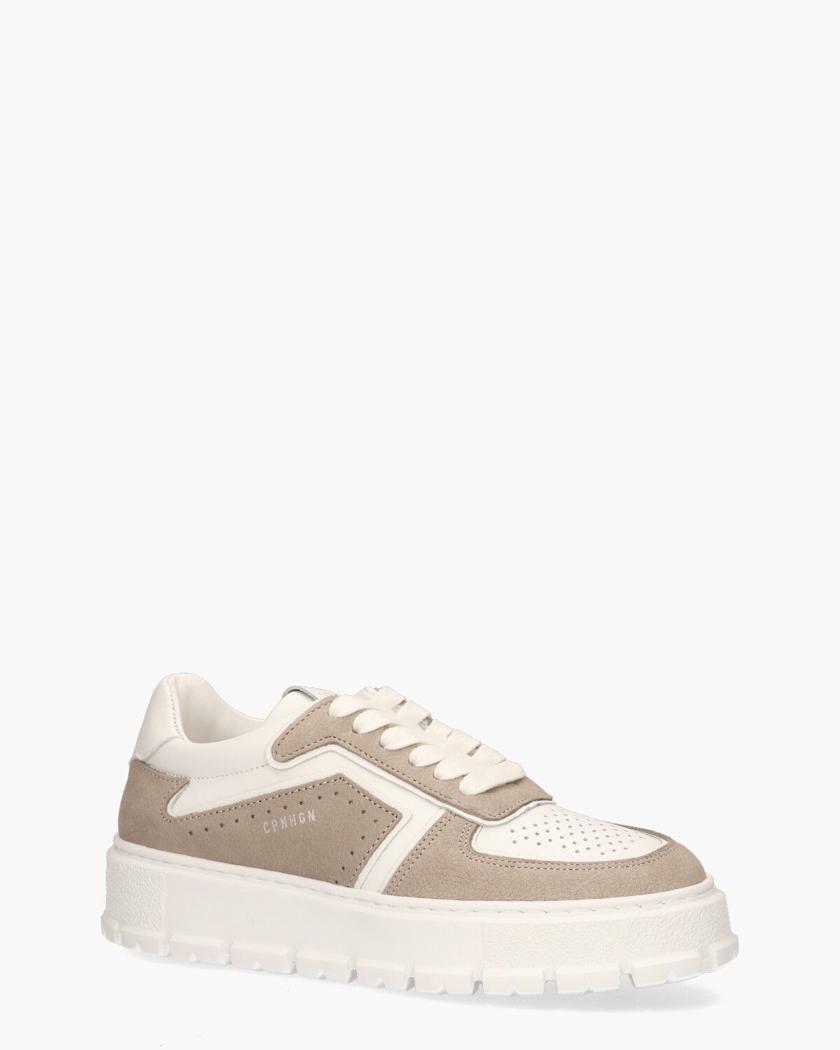 CPH332 Taupe/Wit Damessneakers