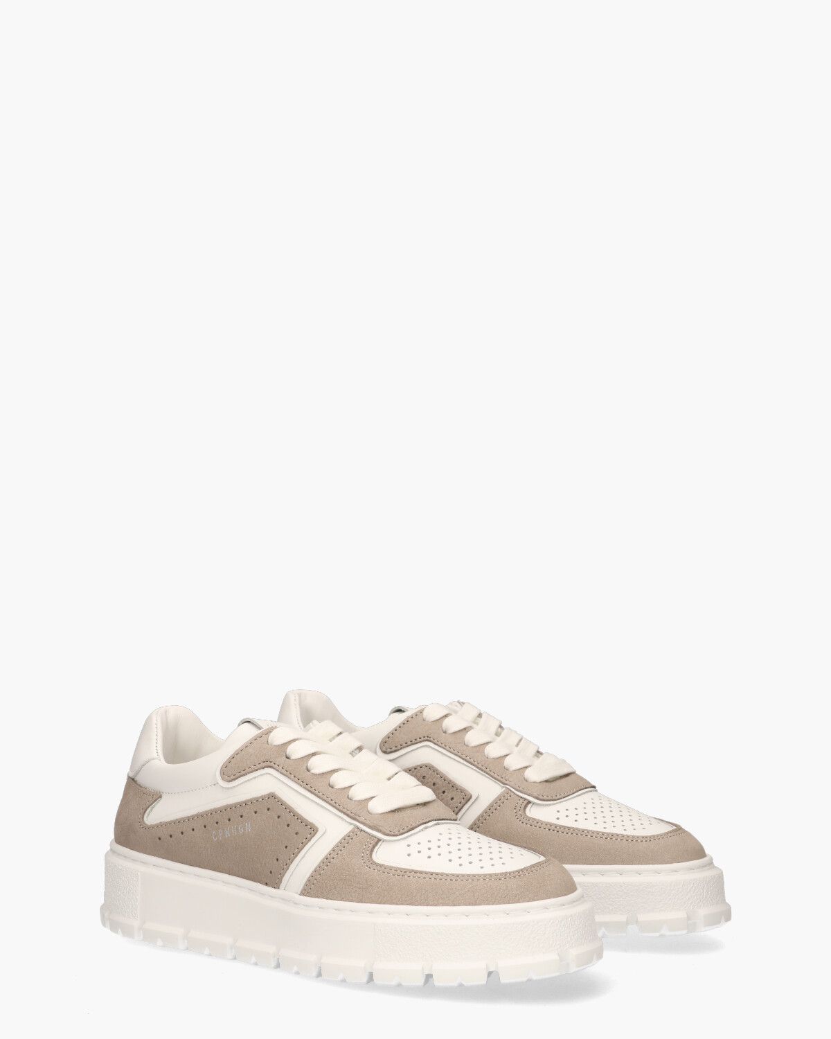 CPH332 Taupe/Wit Damessneakers