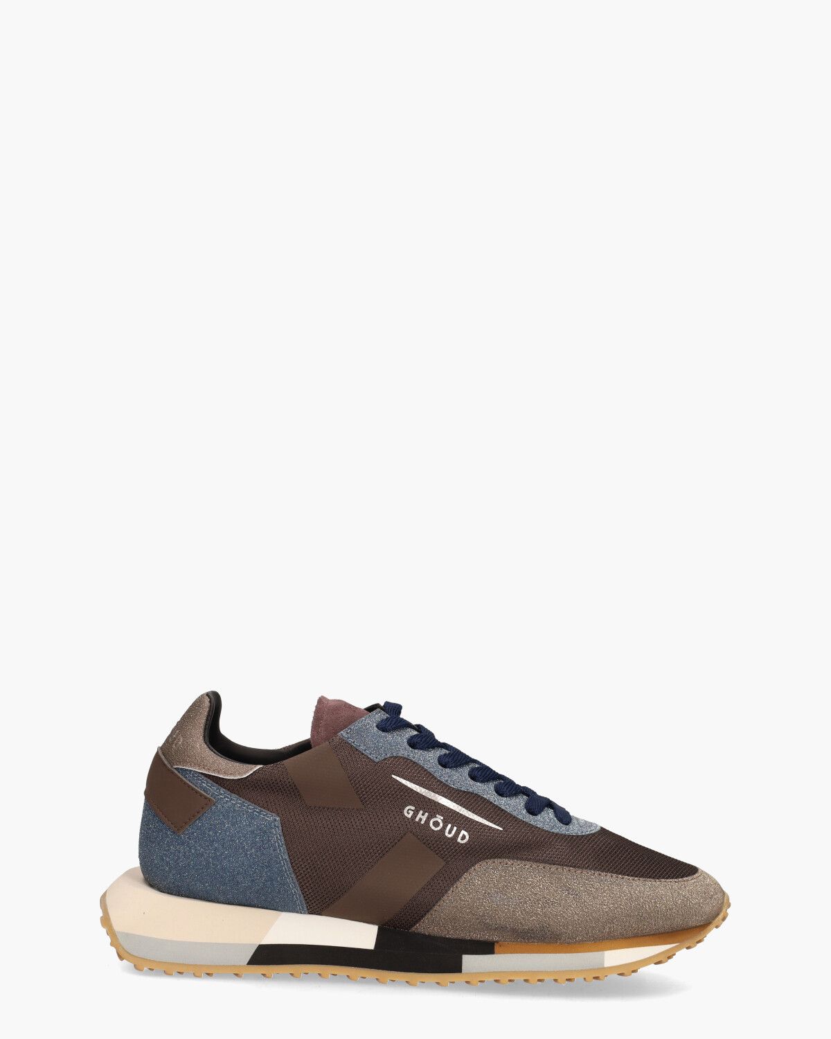 Rush Multi Starlight Bruin/Blauw Damessneakers