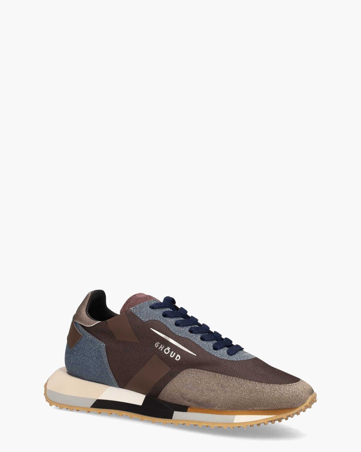Rush Multi Starlight Bruin/Blauw Damessneakers