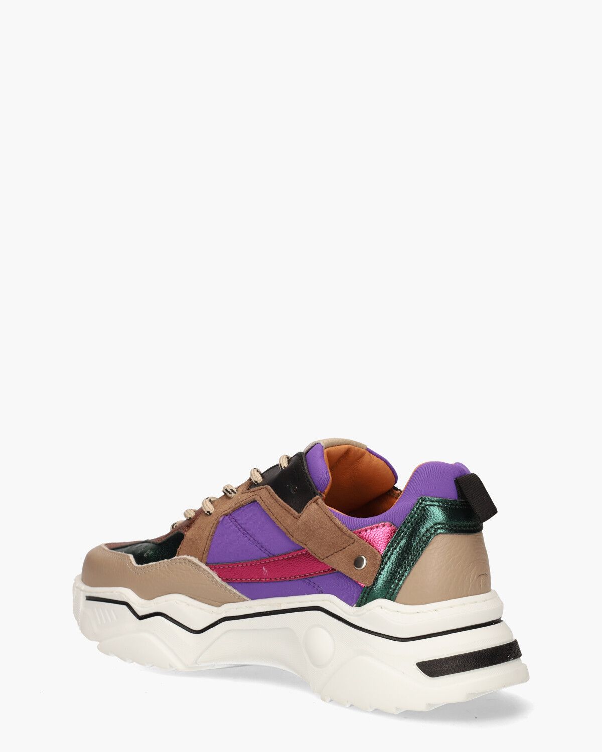 Pluto Scuba Paars/Multicolor Damessneakers