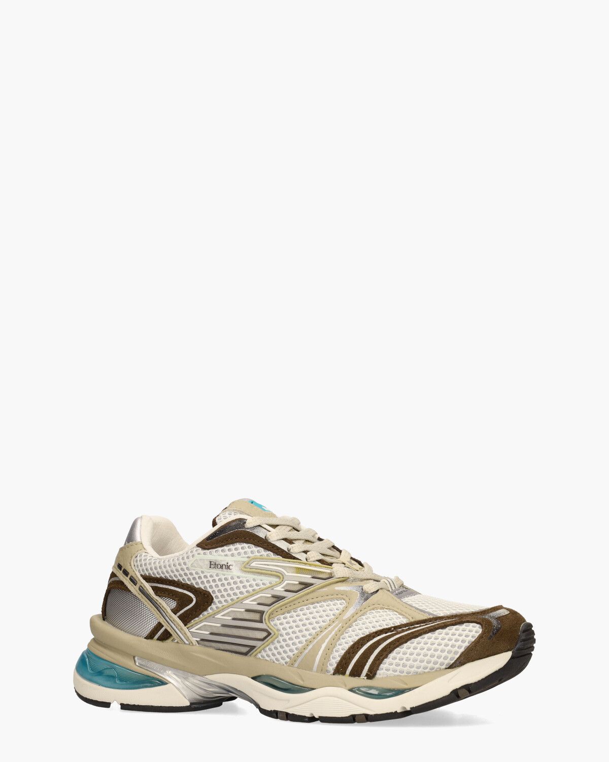 Kendari Jupiter Off-White/Bruin Damessneakers