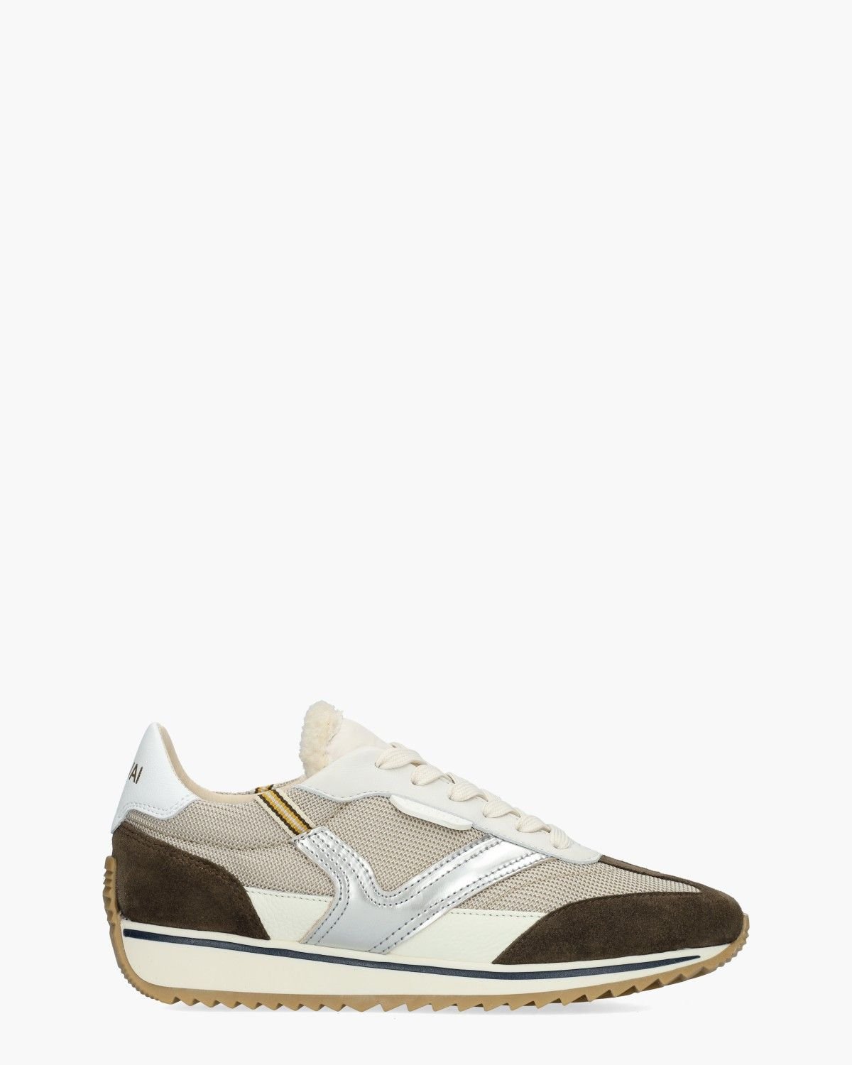 Mikki Natalia Bruin Damessneakers