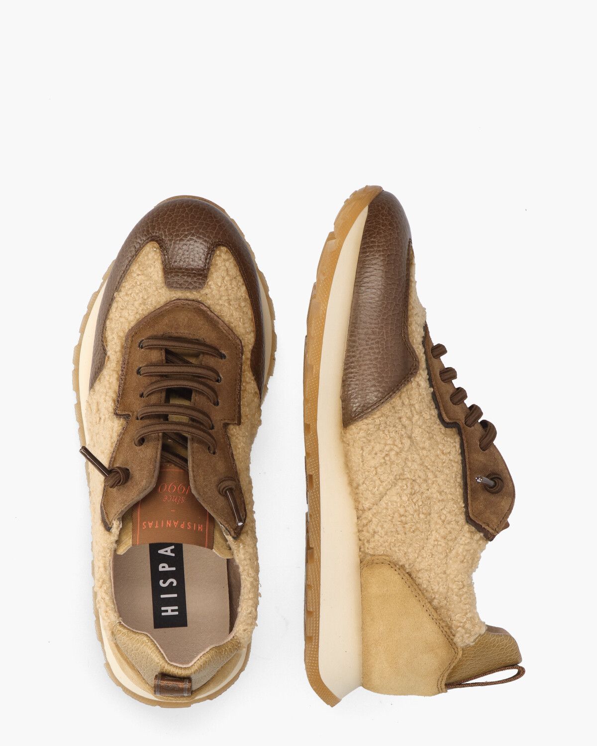 HI254209 Bruin Damessneakers
