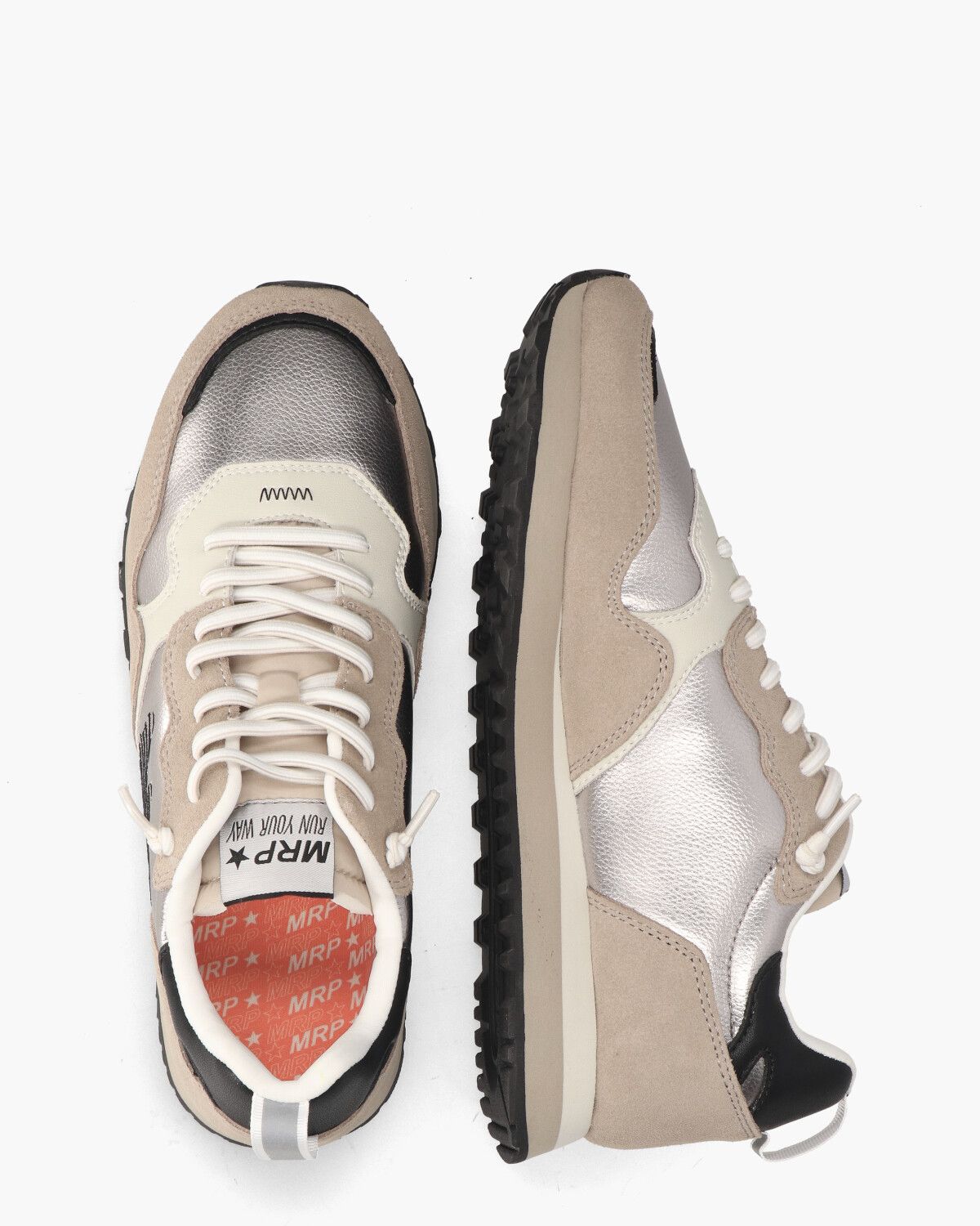 MRP06 Beige/Multicolor Damessneakers