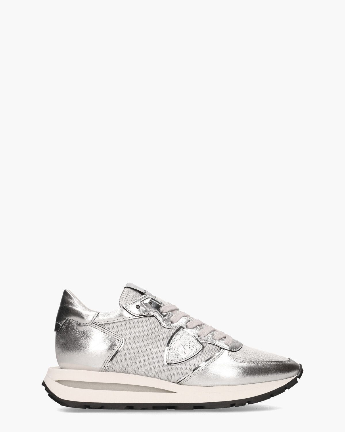 Tropez Haute Zilver Damessneakers