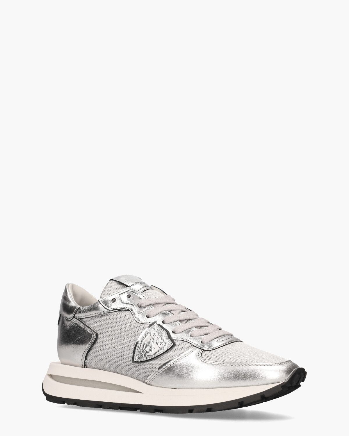 Tropez Haute Zilver Damessneakers