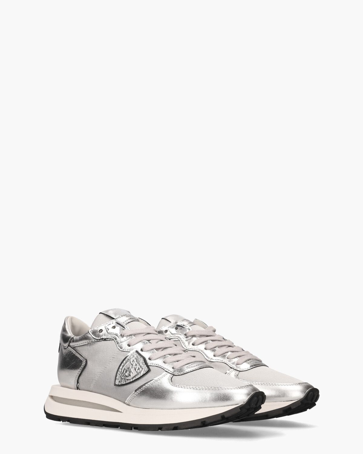 Tropez Haute Zilver Damessneakers