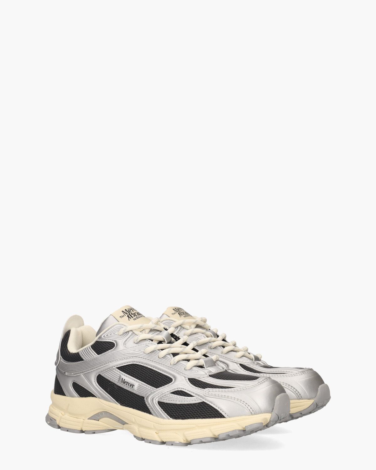 The Re-Run High Frequency Donkergrijs/Zilver Damessneakers