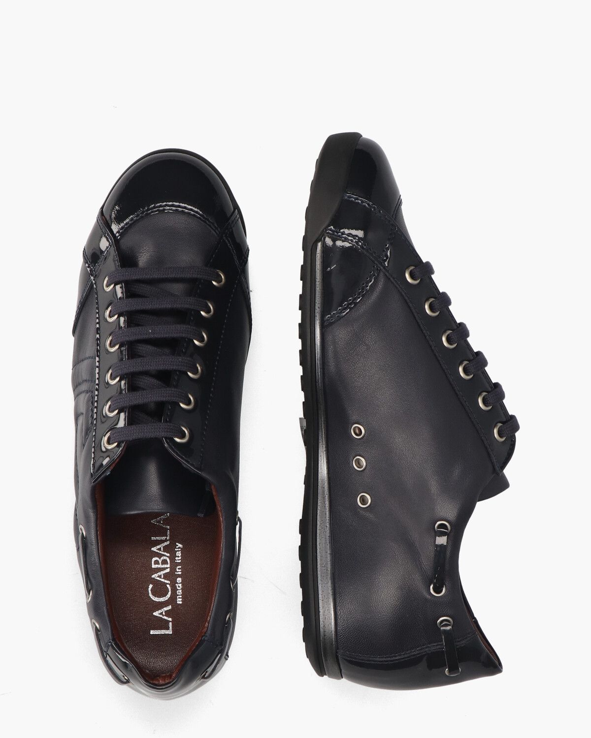 L902024 Donkerblauw Damessneakers