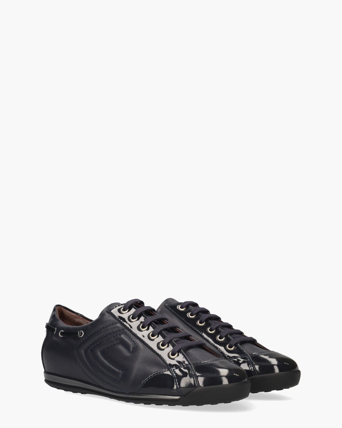 L902024 Donkerblauw Damessneakers
