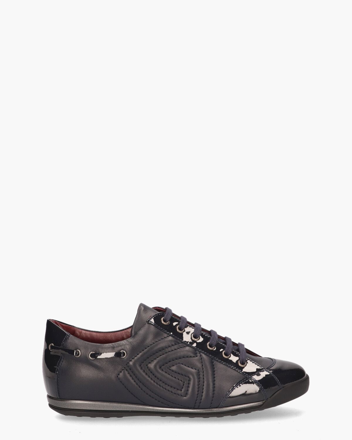 L902018 Donkerblauw Damessneakers
