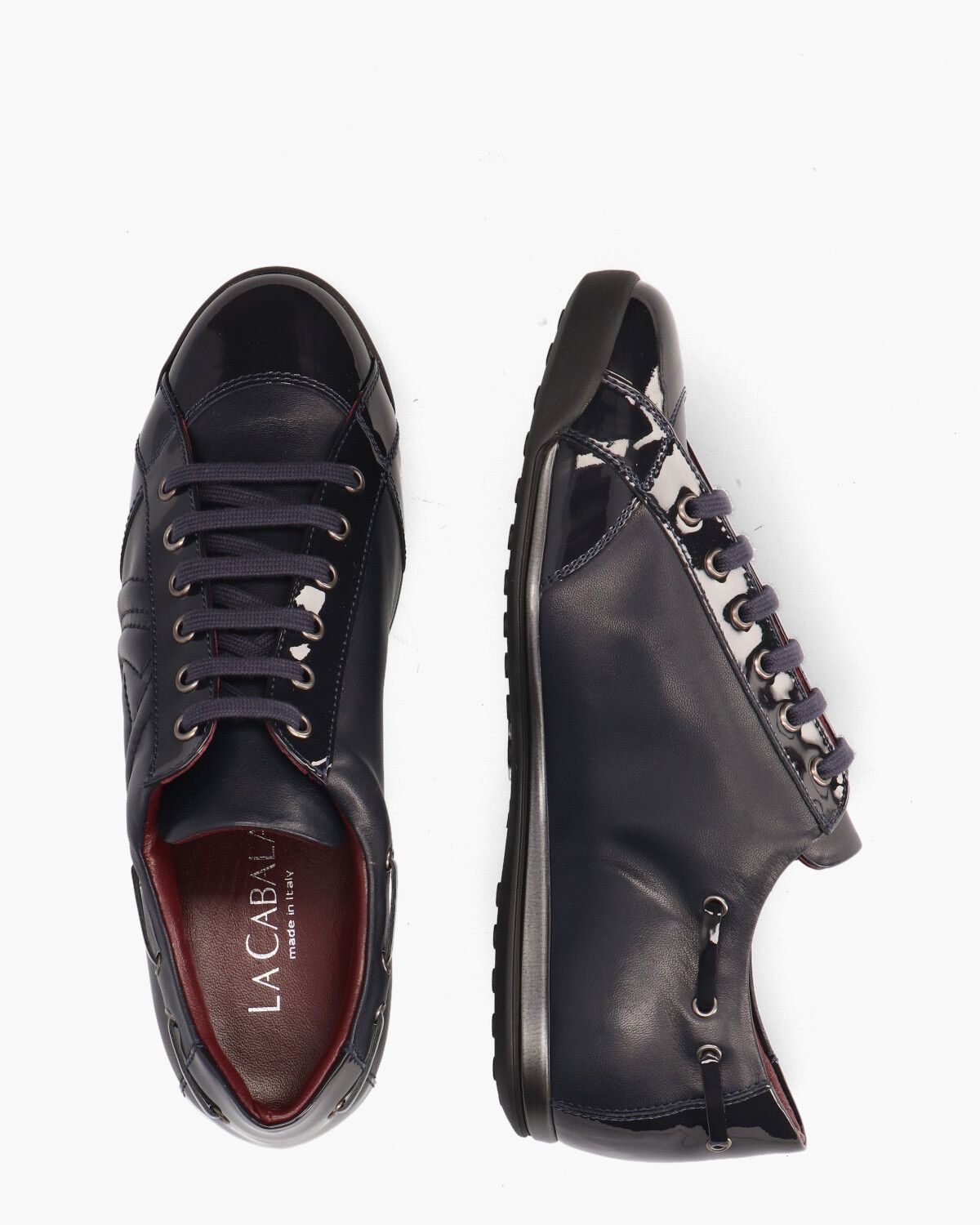L902018 Donkerblauw Damessneakers