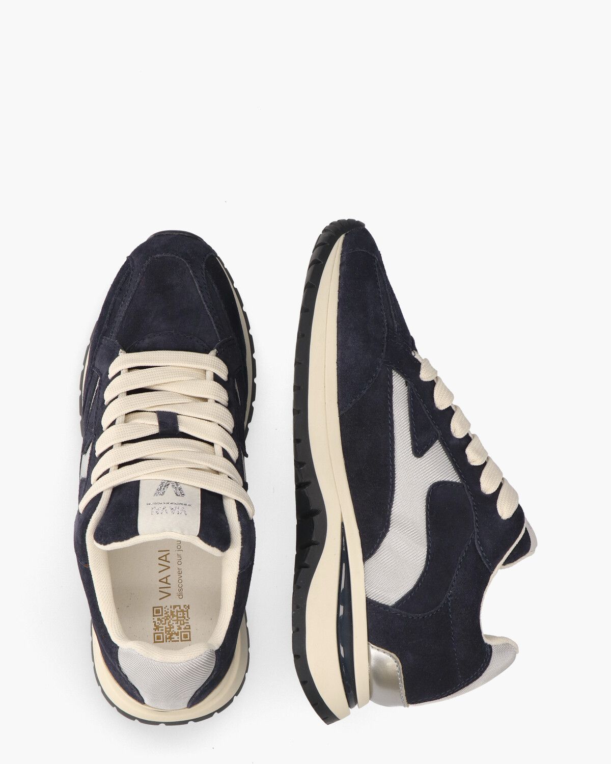 Usher Riggs Donkerblauw Damessneakers