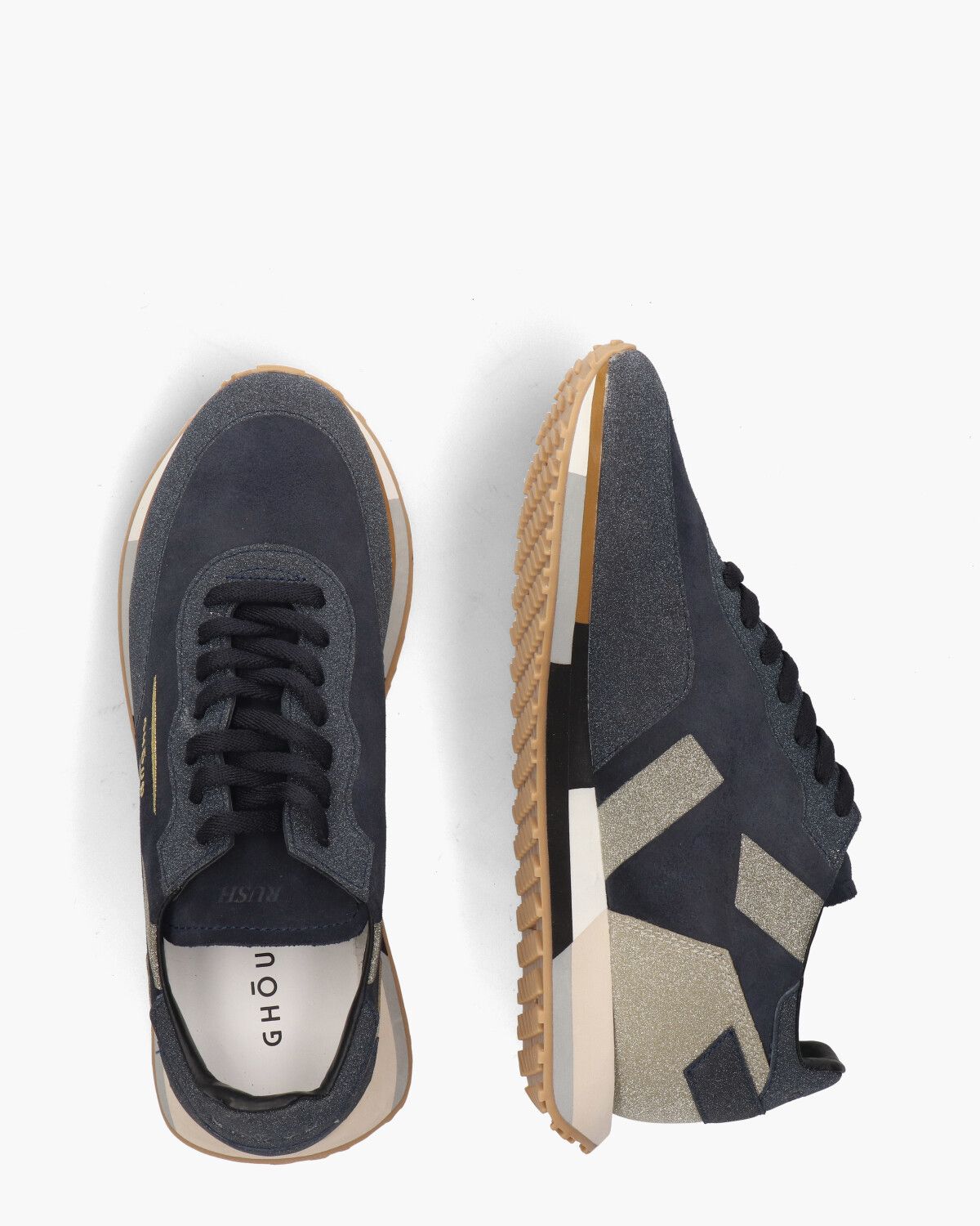Rush Multi Starlight Blauw/Goud Damessneakers