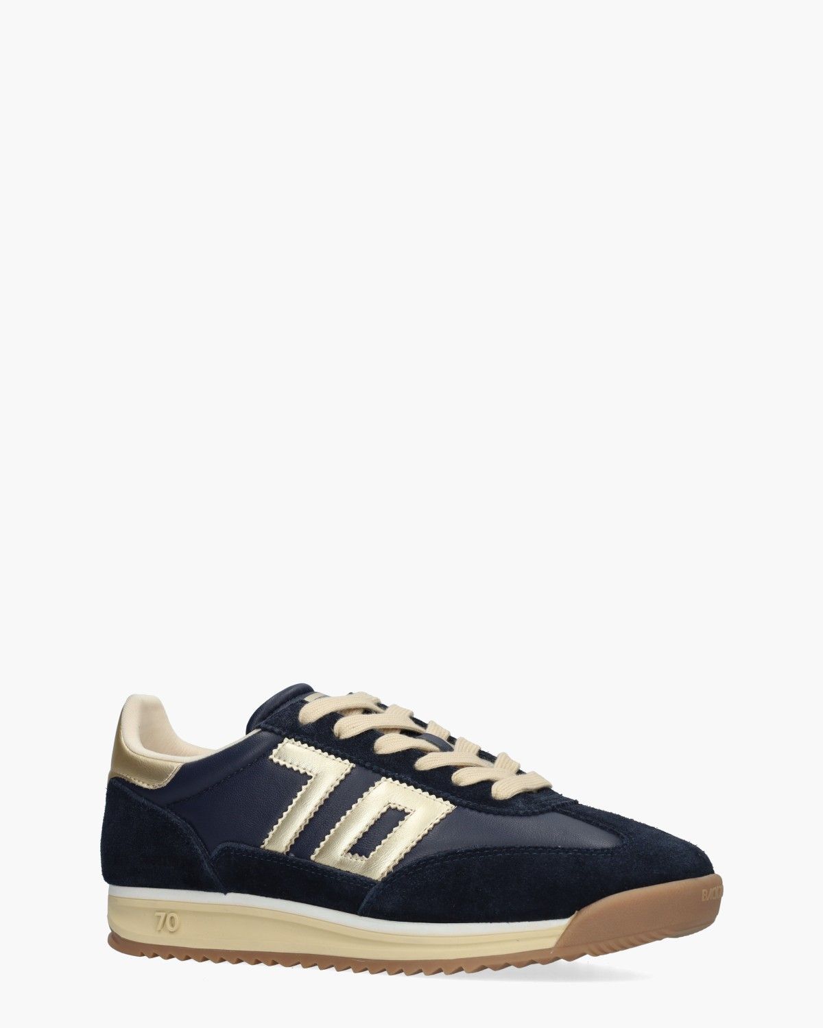 Jogger Blauw/Goud Damessneakers