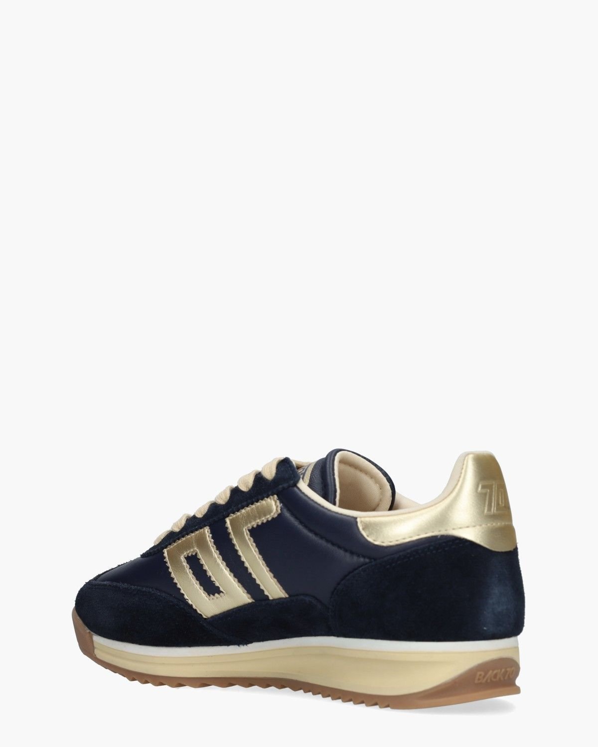 Jogger Blauw/Goud Damessneakers