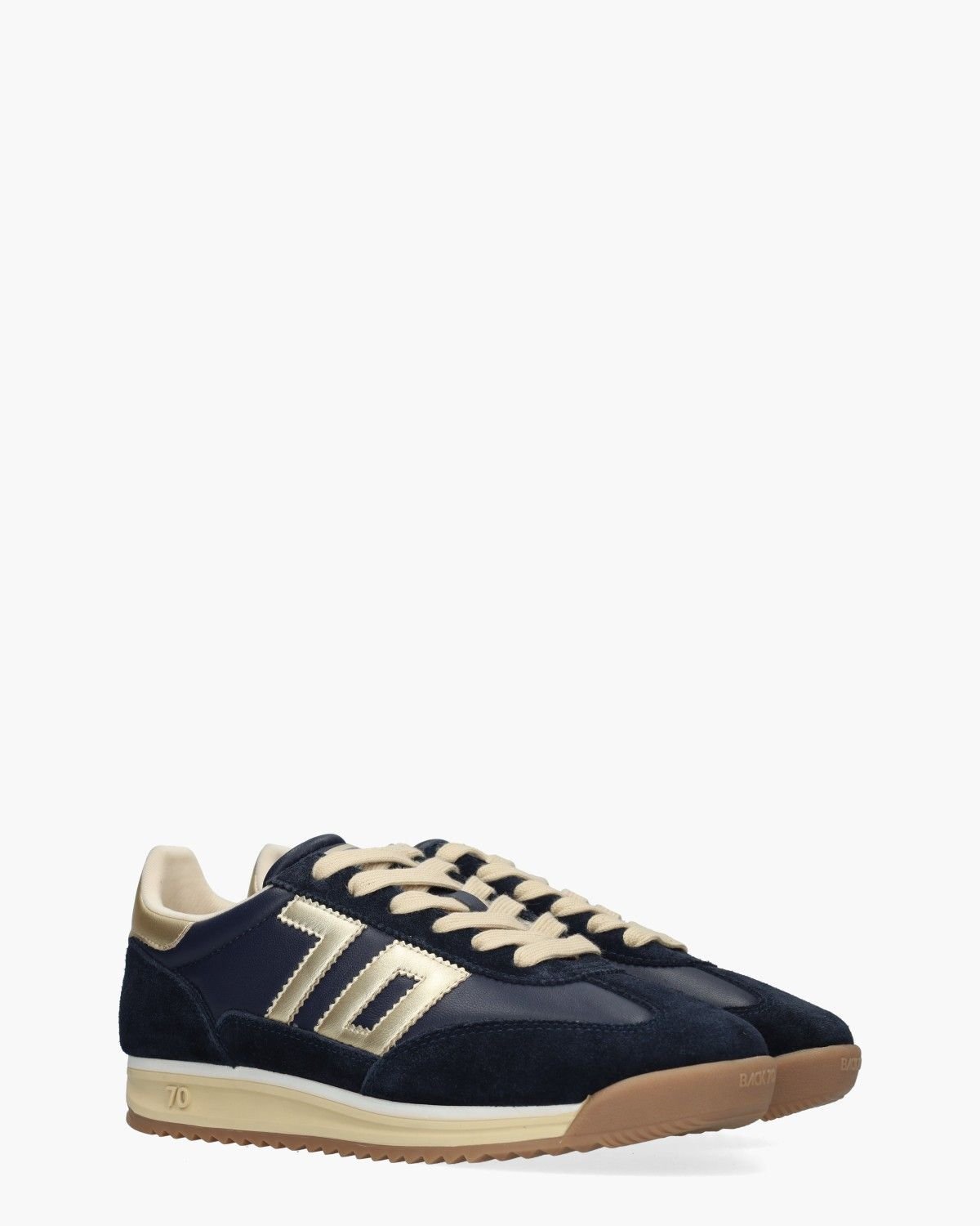 Jogger Blauw/Goud Damessneakers