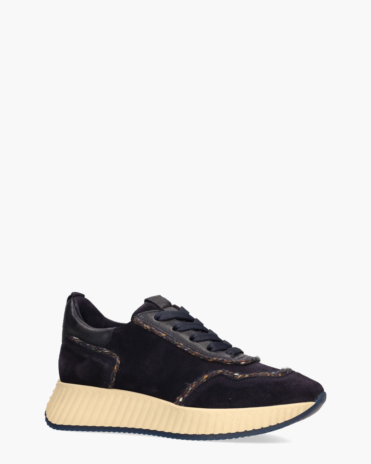 Alexa Donkerblauw Damessneakers