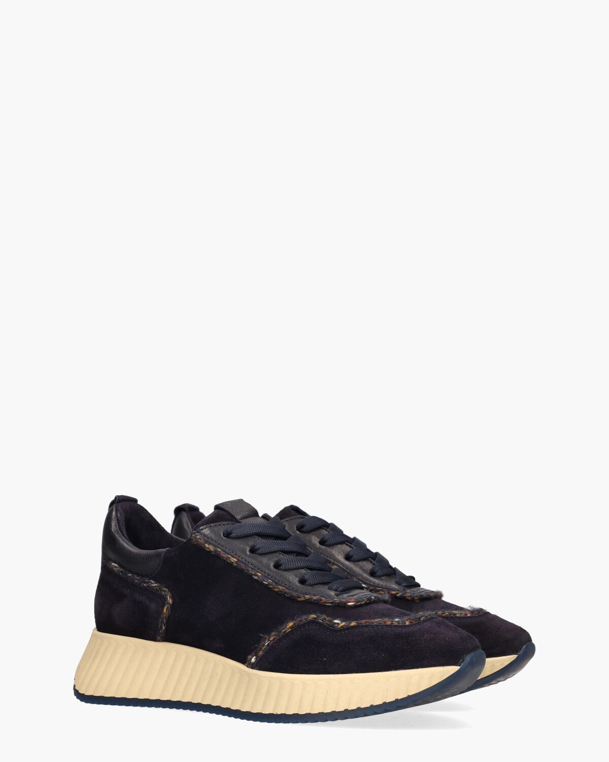 Alexa Donkerblauw Damessneakers