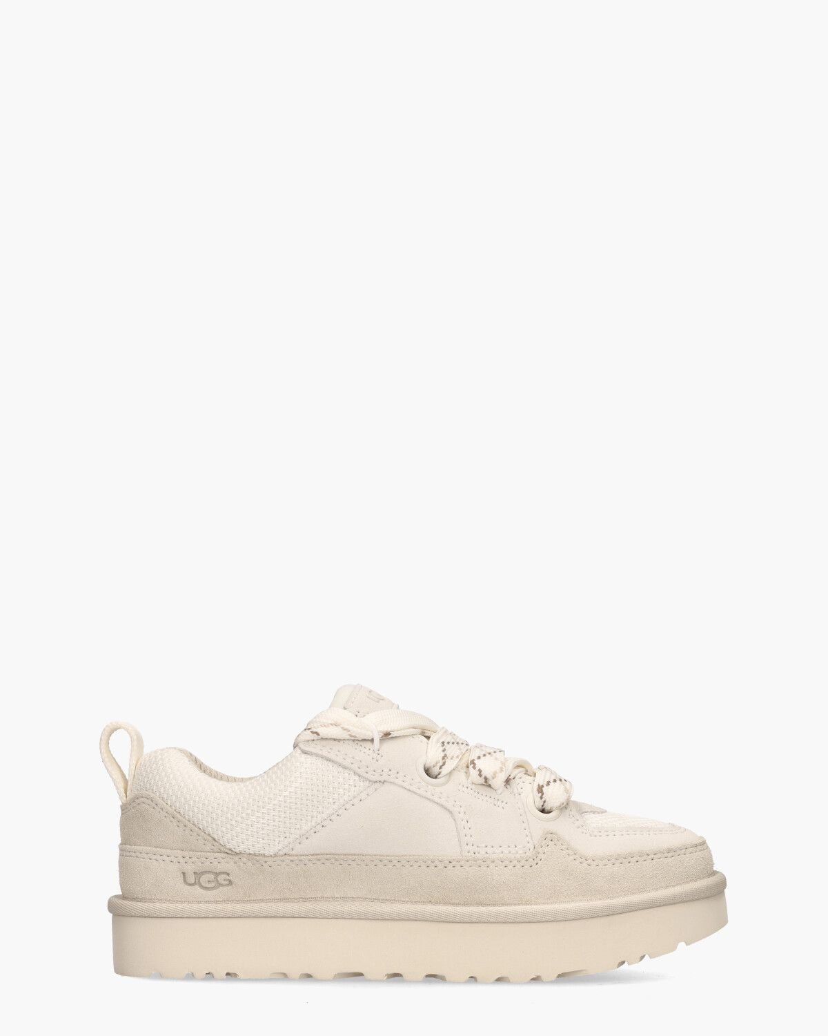 Lo Lowmel Beige Damessneakers