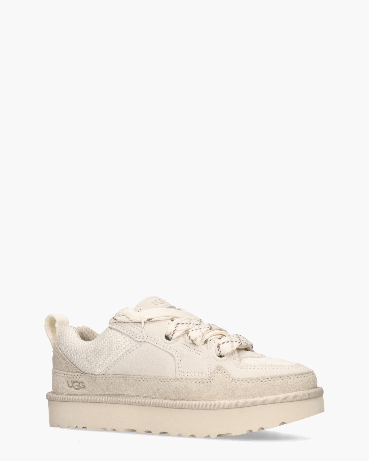 Lo Lowmel Beige Damessneakers