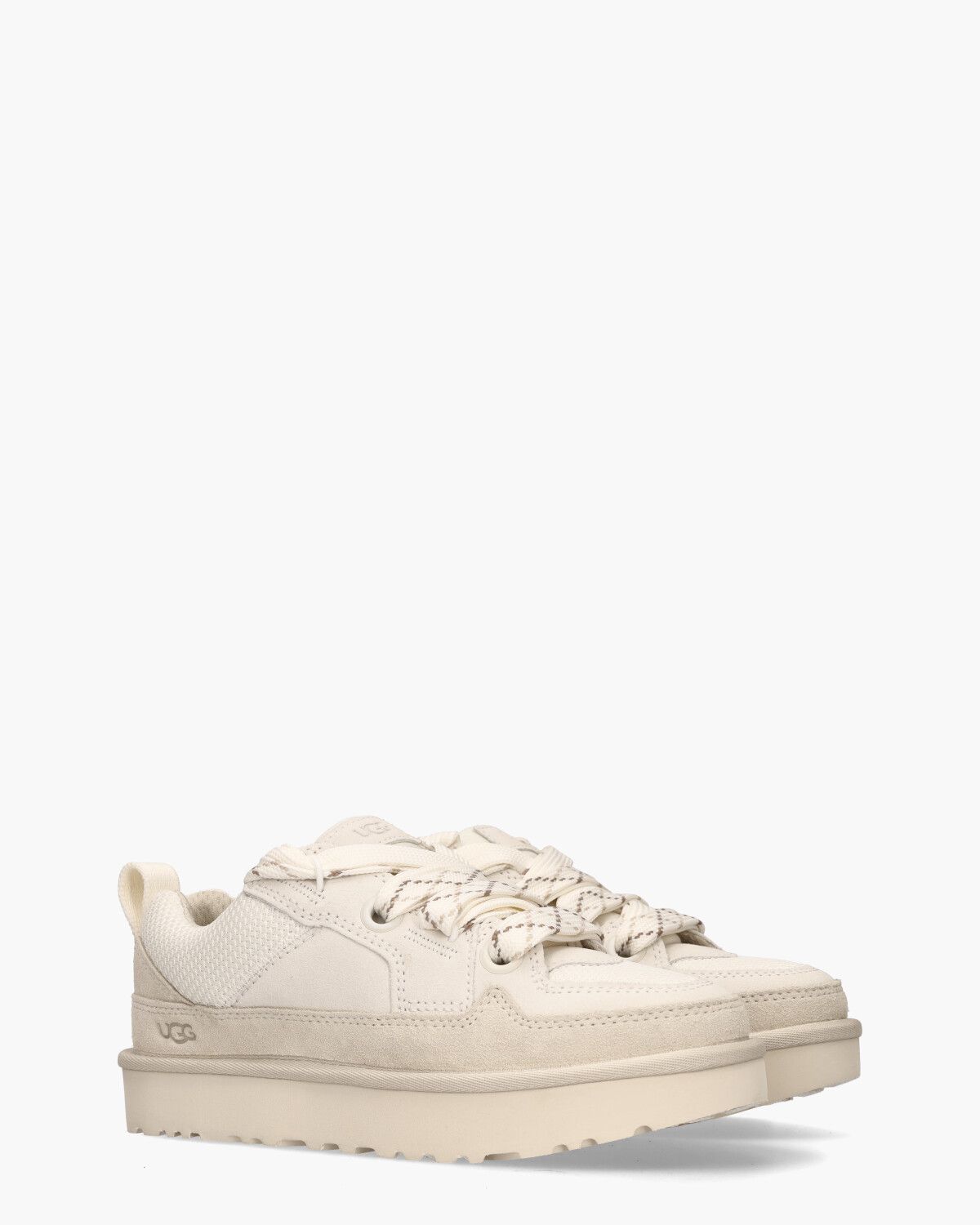 Lo Lowmel Beige Damessneakers