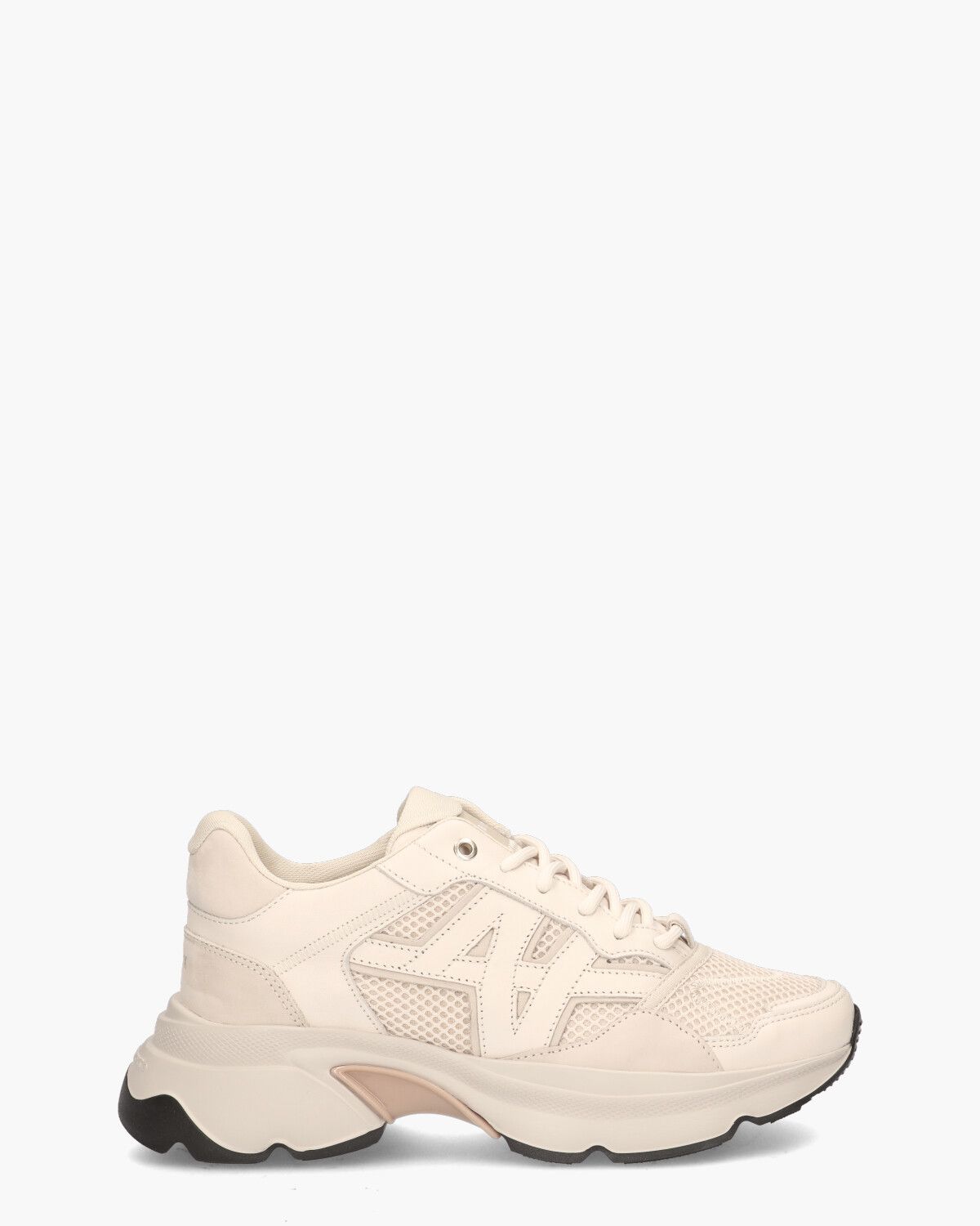 Ross Trek Edge Beige Damessneakers