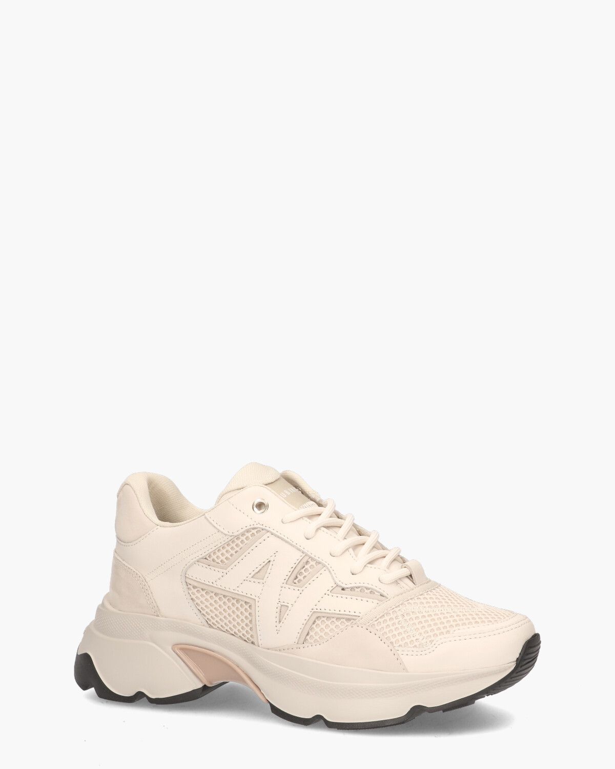 Ross Trek Edge Beige Damessneakers