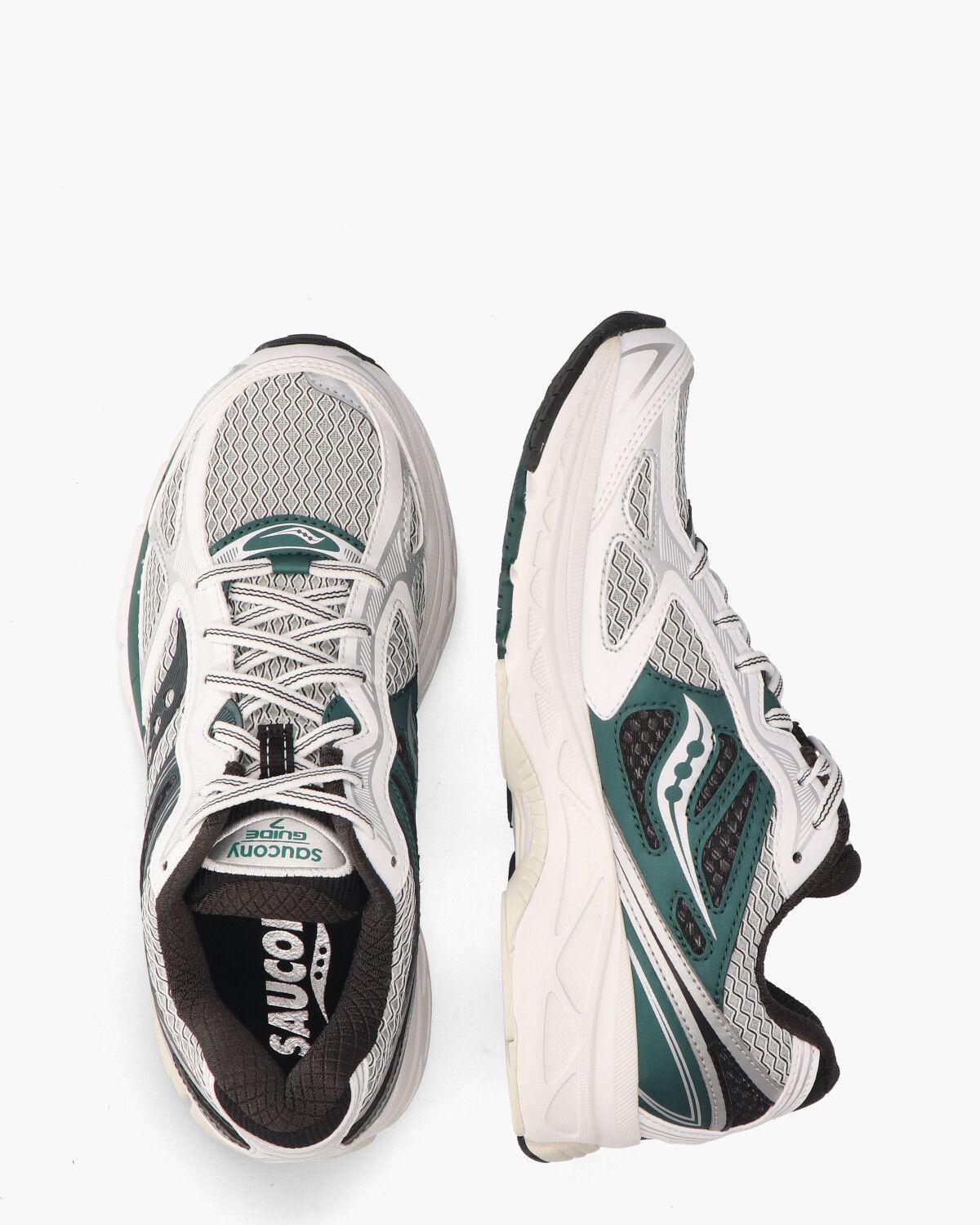 Progrid Guide 7 Wit/Groen Damessneakers