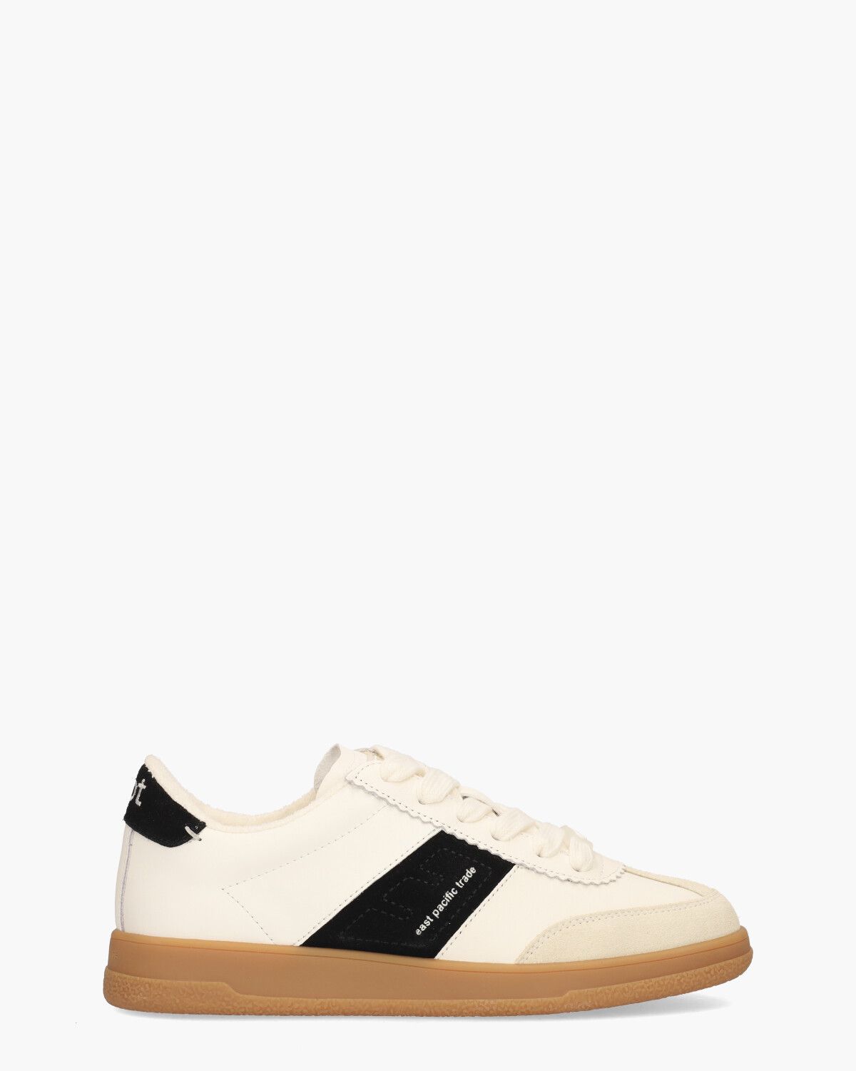 Santos Off-White/Zwart Damessneakers